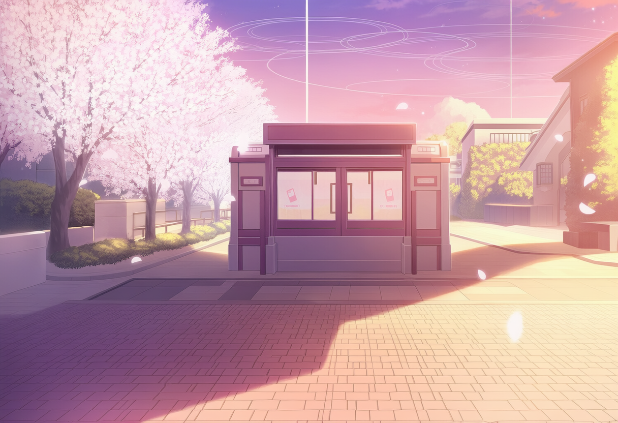 四月校园